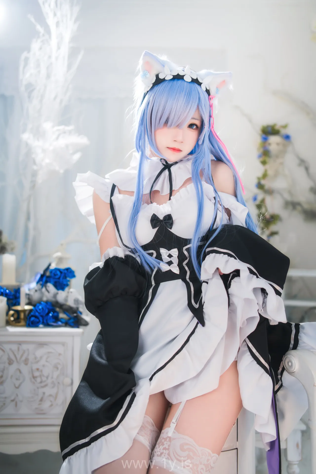 桜桃喵 NO.127 长发蕾姆01
